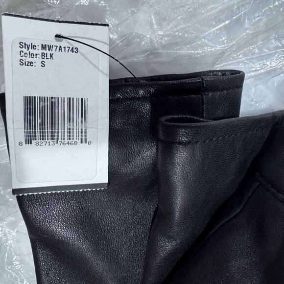 Marc New York Andrew Marc Womens Leather Motorcycle Jacket Black S NWT MSRP $350 - Picture 4 of 9